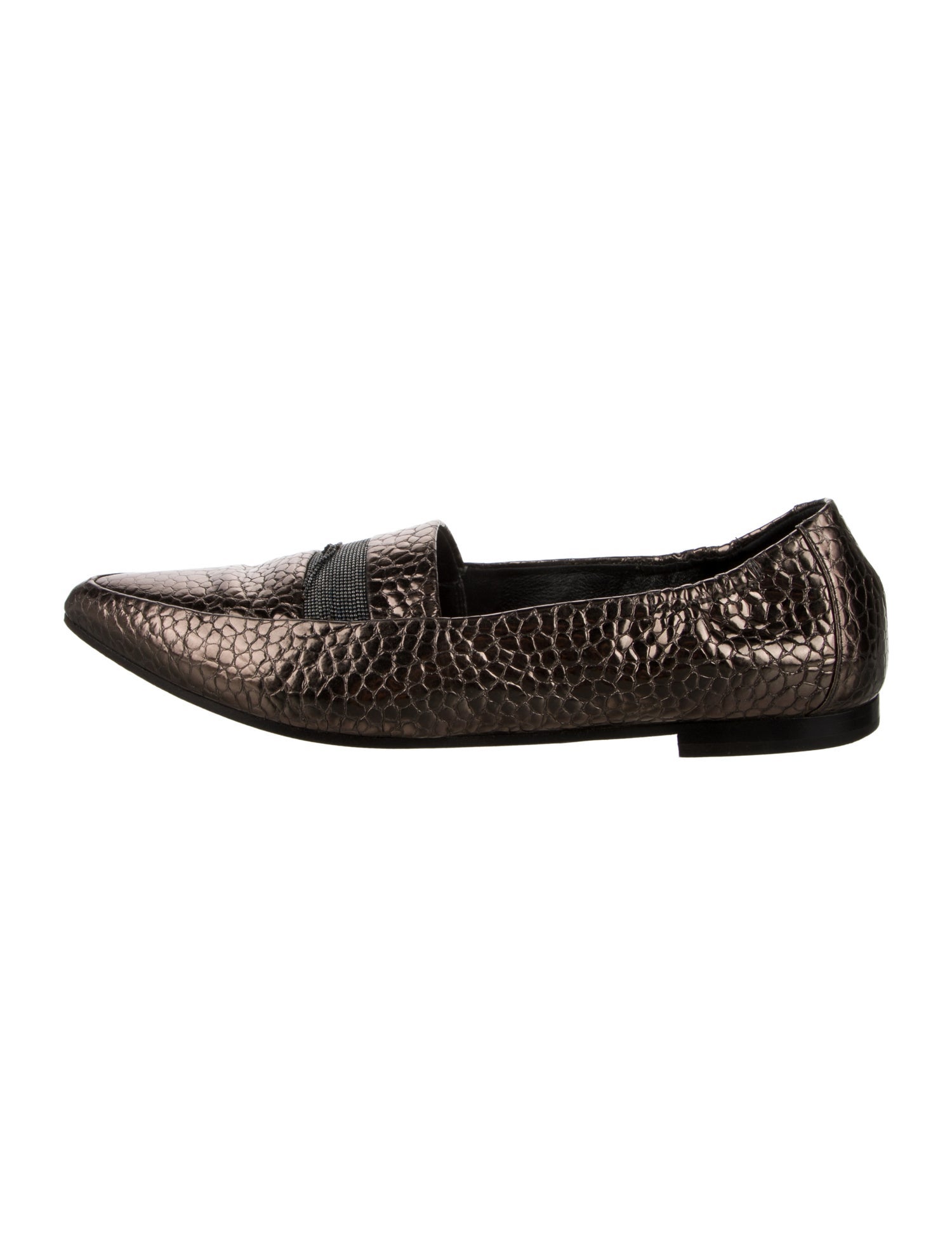 Brunello Cucinelli Leather Loafers