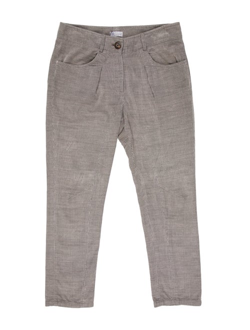 Brunello Cucinelli Corduroy Skinny Leg Pants