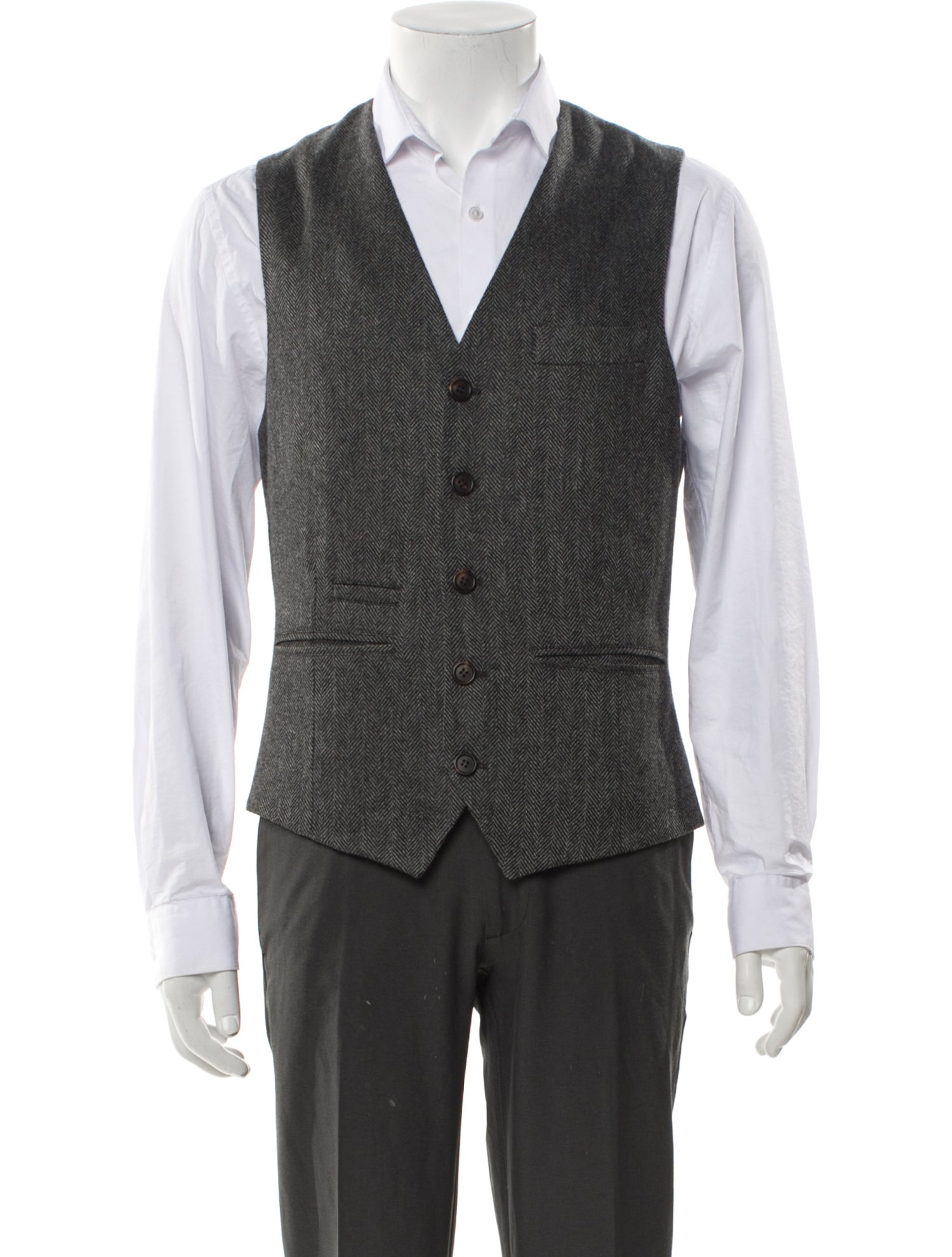 Brunello Cucinelli Cashmere Printed Suit Vest
