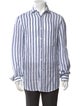 Brunello Cucinelli Striped Long Sleeve Shirt