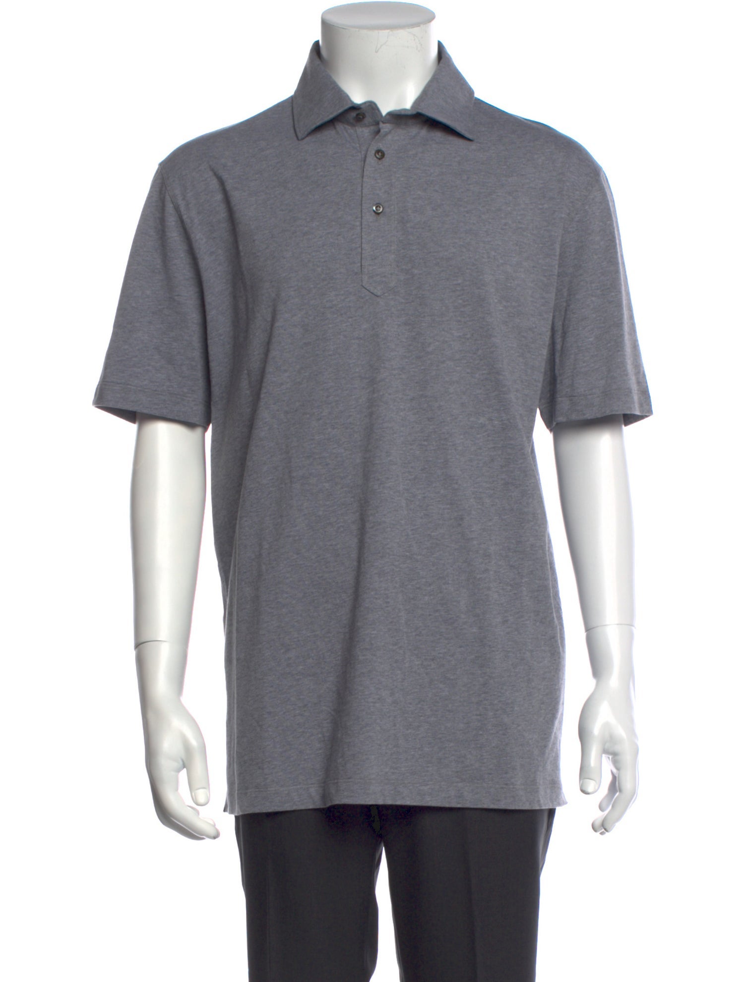Brunello Cucinelli Collar Short Sleeve Polo Shirt