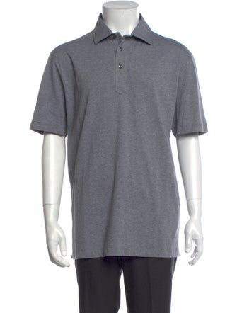 Brunello Cucinelli Collar Short Sleeve Polo Shirt