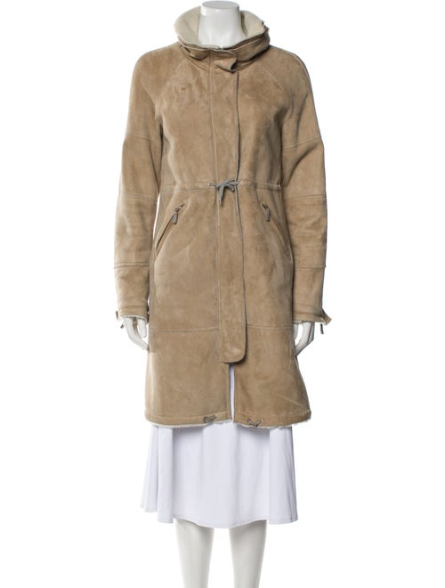 Brunello Cucinelli Leather Coat