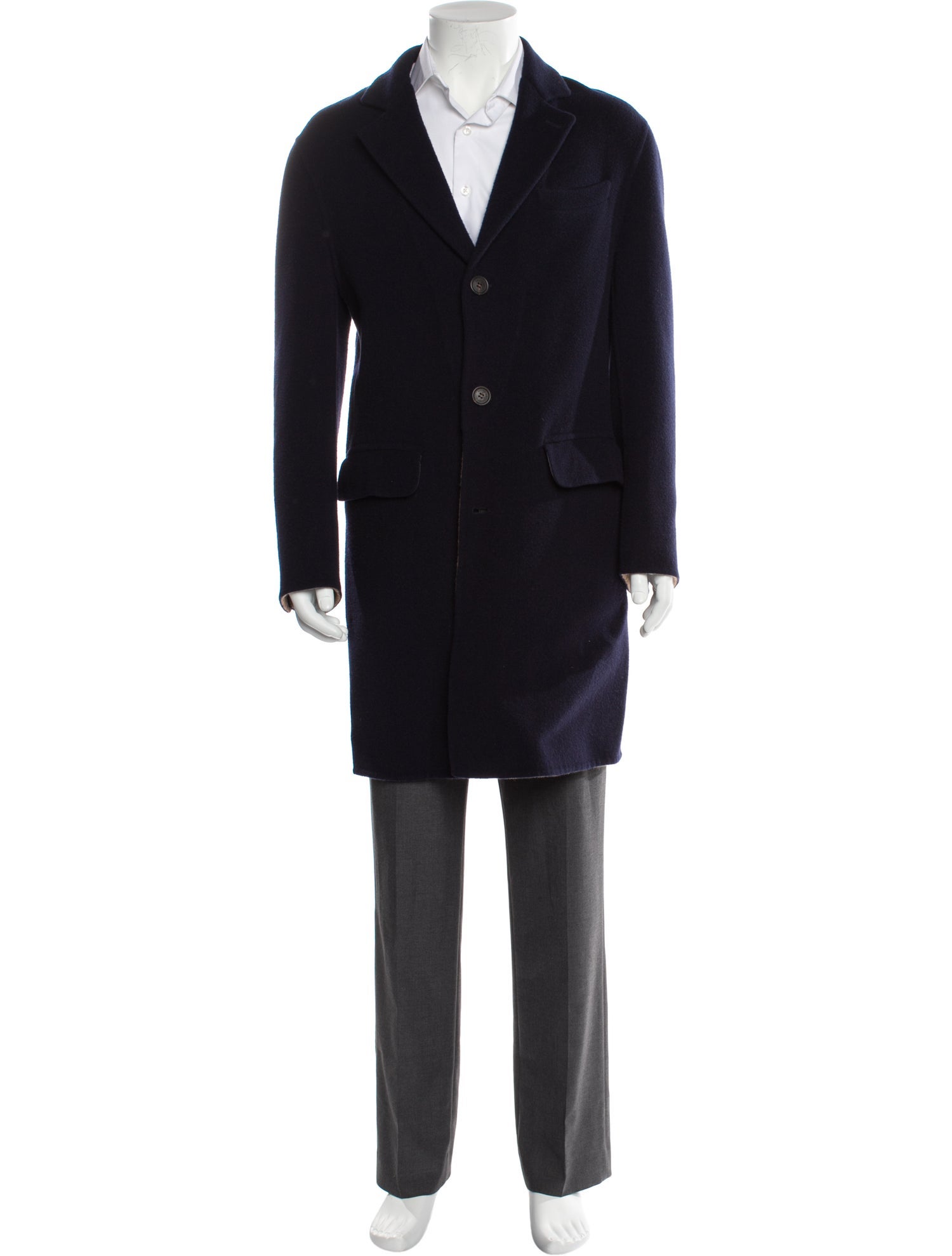 Brunello Cucinelli Virgin Wool Overcoat
