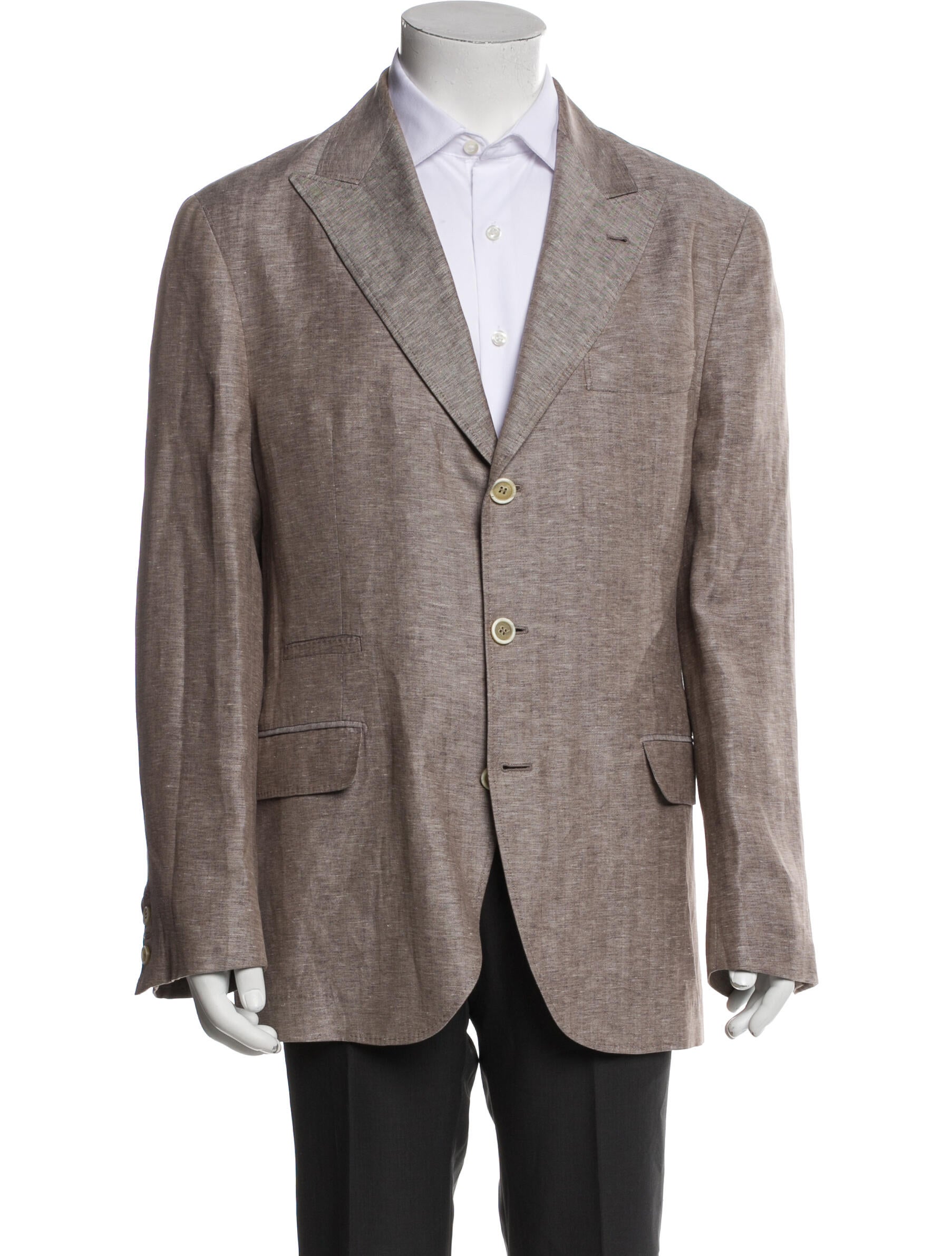 Brunello Cucinelli Linen Utility Jacket