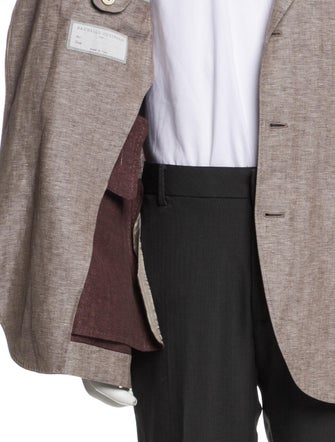 Brunello Cucinelli Linen Utility Jacket
