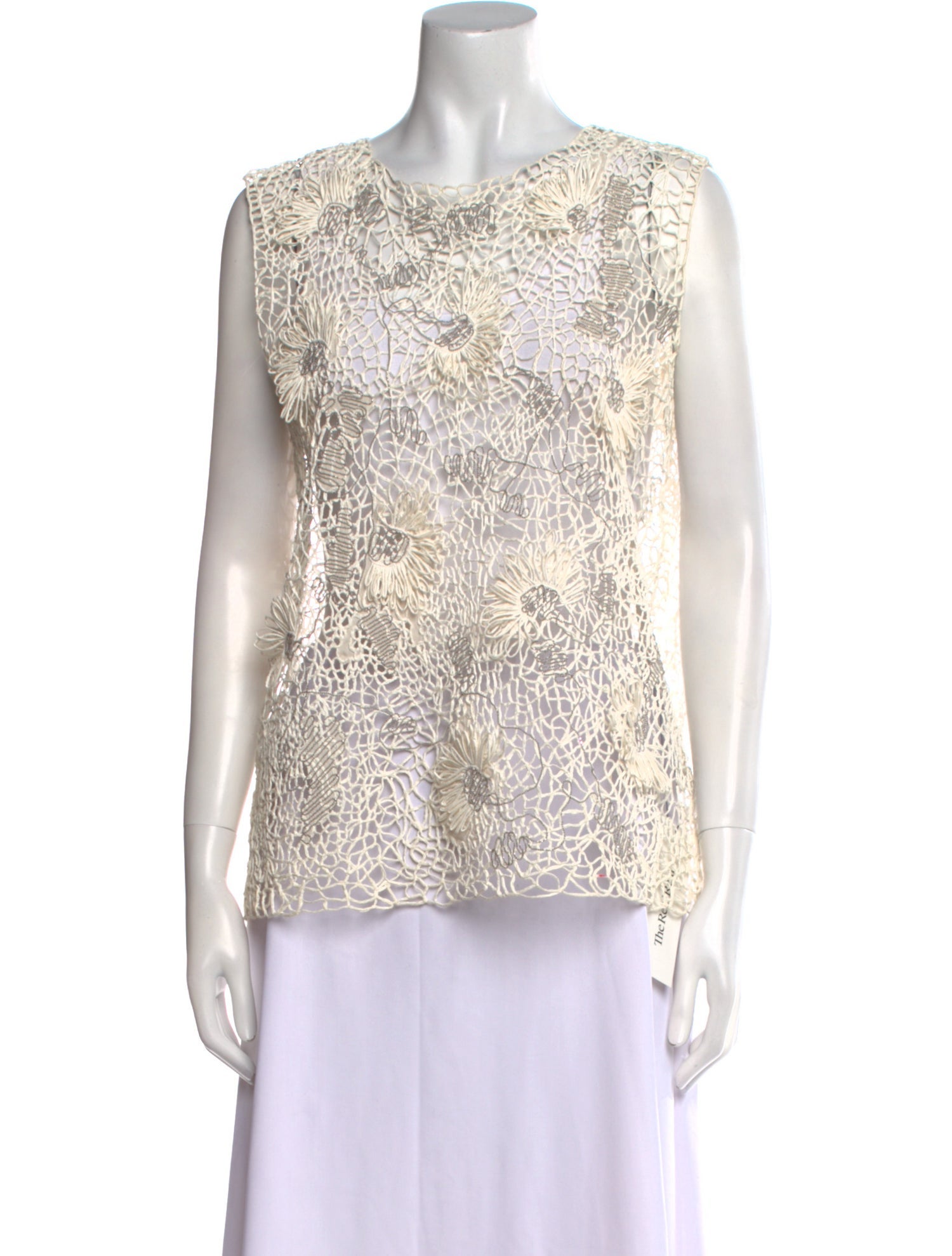 Brunello Cucinelli Printed Bateau Neckline Top