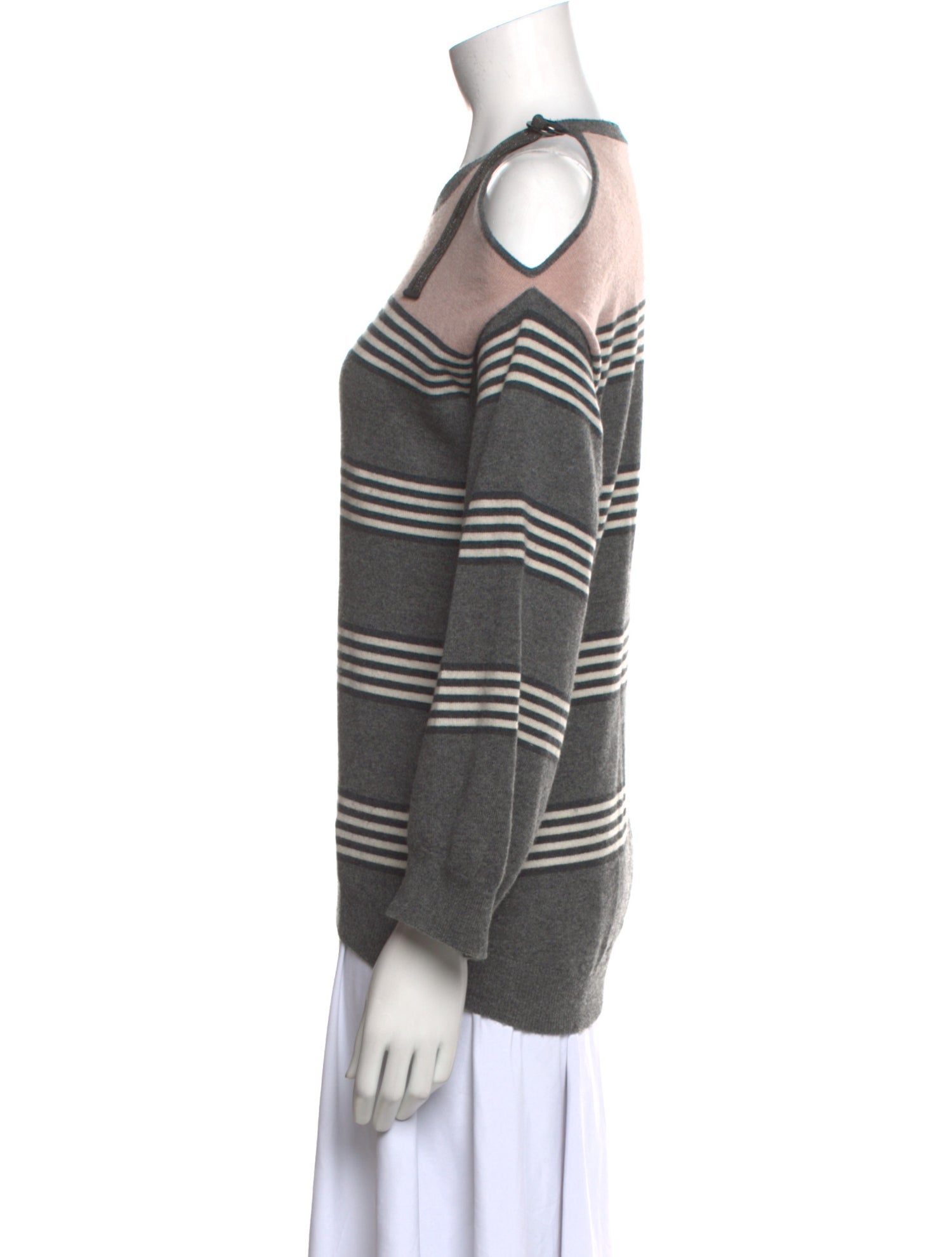 Brunello Cucinelli Cashmere Striped Sweater
