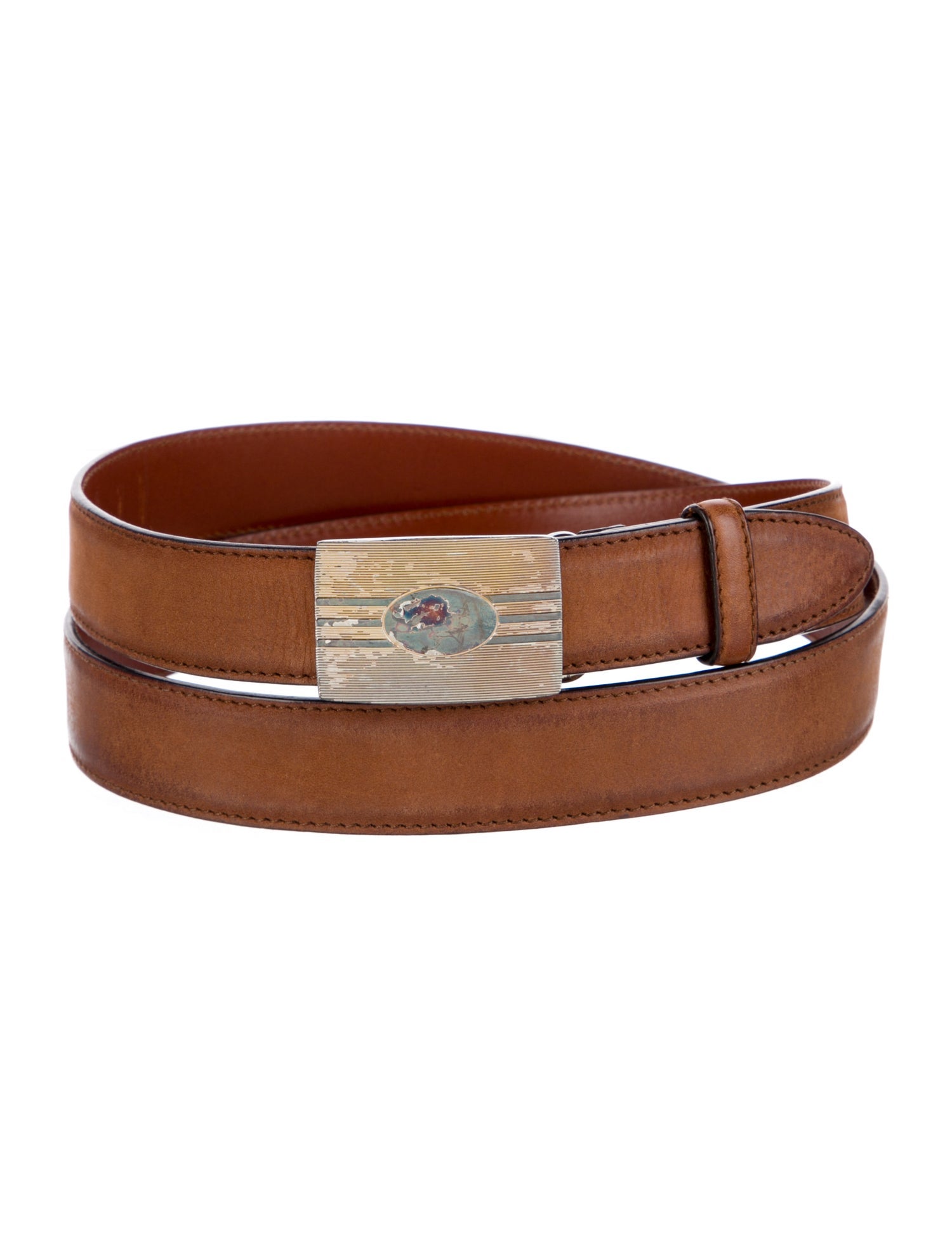 Brunello Cucinelli Skinny Leather Belt