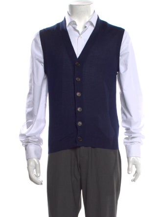 Brunello Cucinelli Cashmere V-Neck Sweater Vest