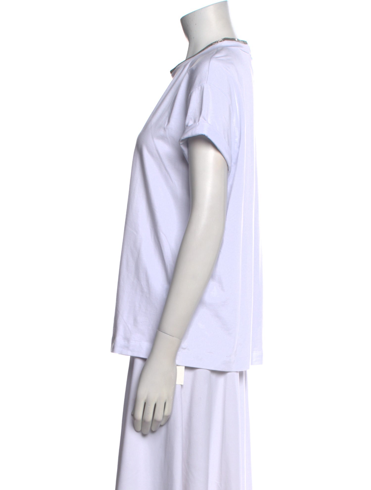 Brunello Cucinelli Crew Neck Short Sleeve T-Shirt