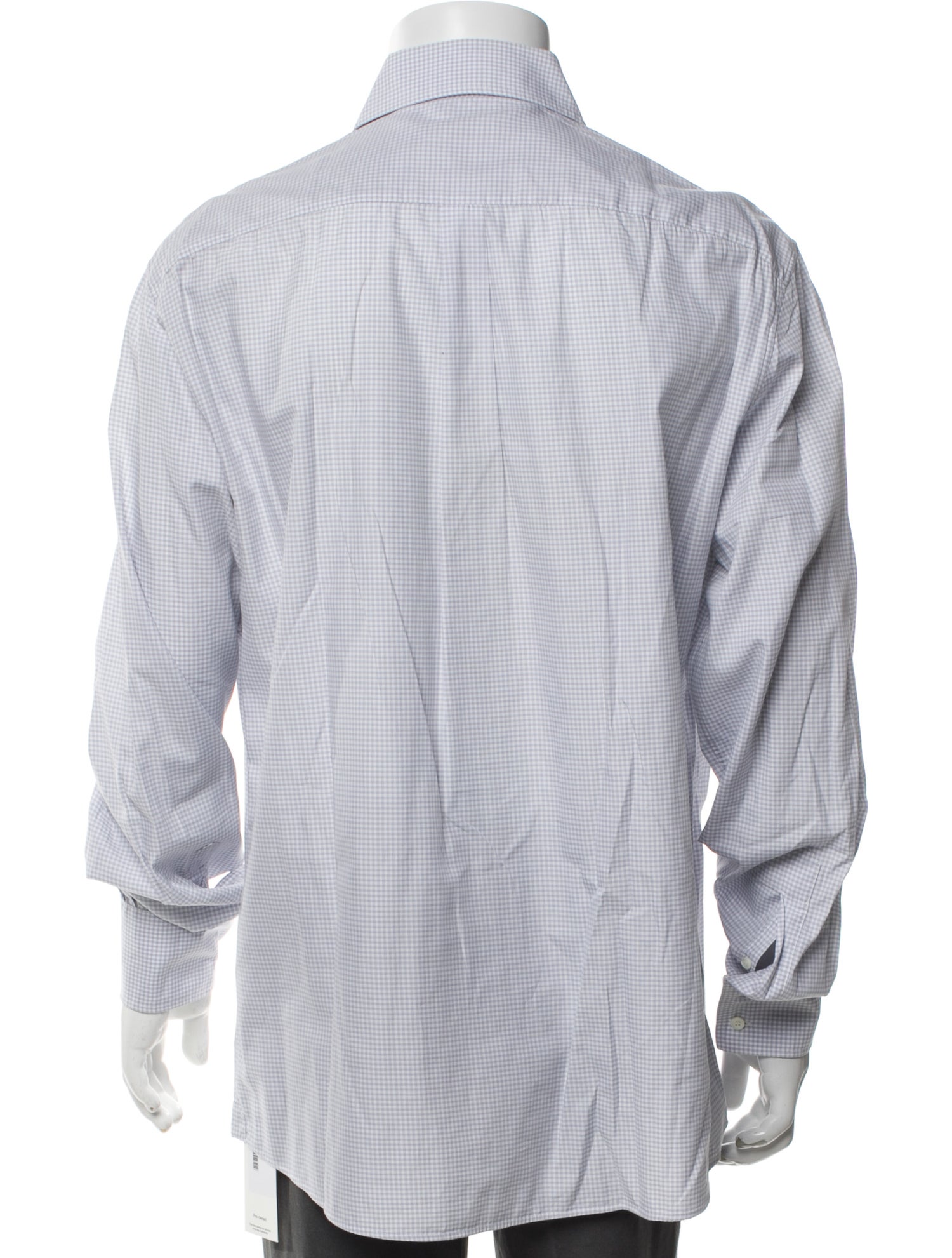 Brunello Cucinelli Striped Long Sleeve Dress Shirt