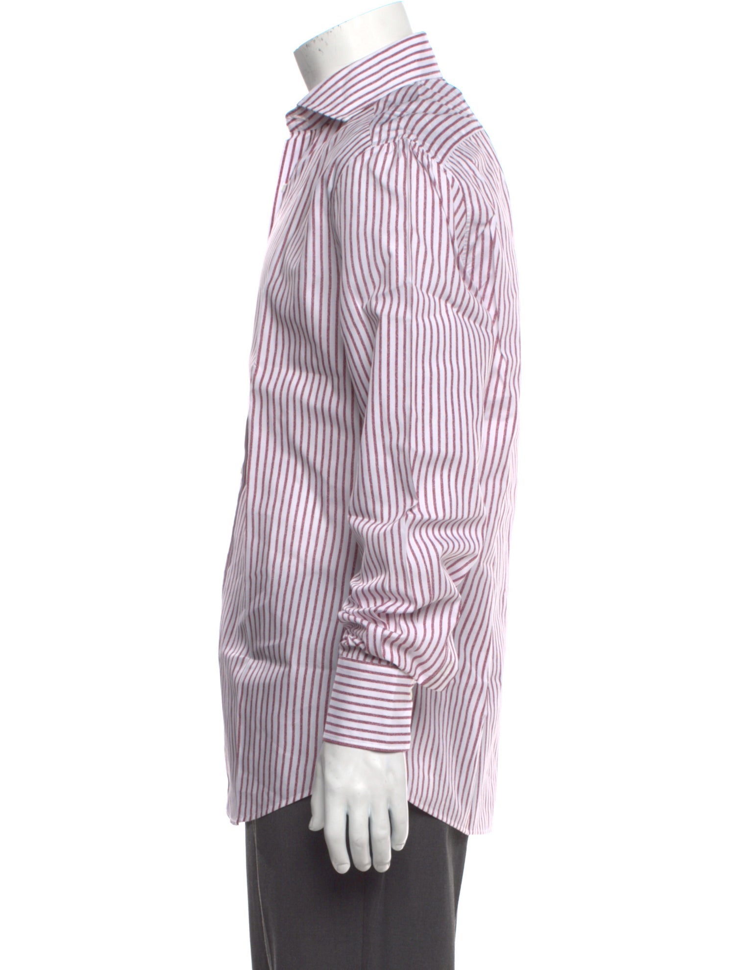 Brunello Cucinelli Striped Long Sleeve Shirt