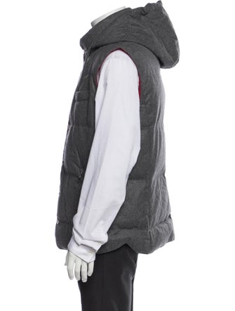 Brunello Cucinelli Mock Neck Sleeveless Sweater Vest