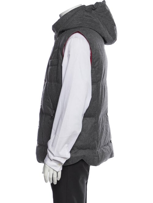 Brunello Cucinelli Mock Neck Sleeveless Sweater Vest