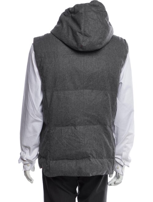 Brunello Cucinelli Mock Neck Sleeveless Sweater Vest