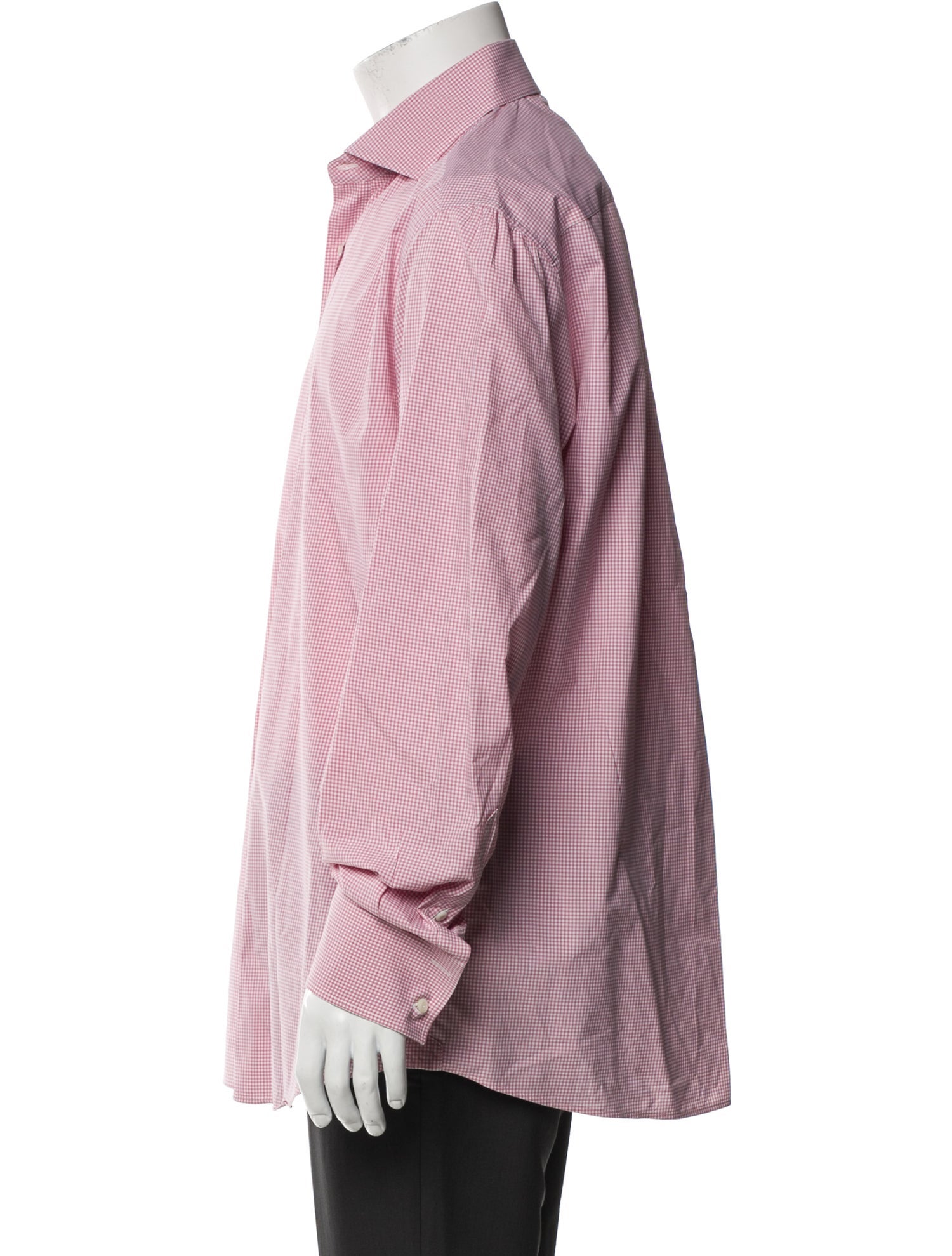 Brunello Cucinelli Plaid Print Long Sleeve Shirt