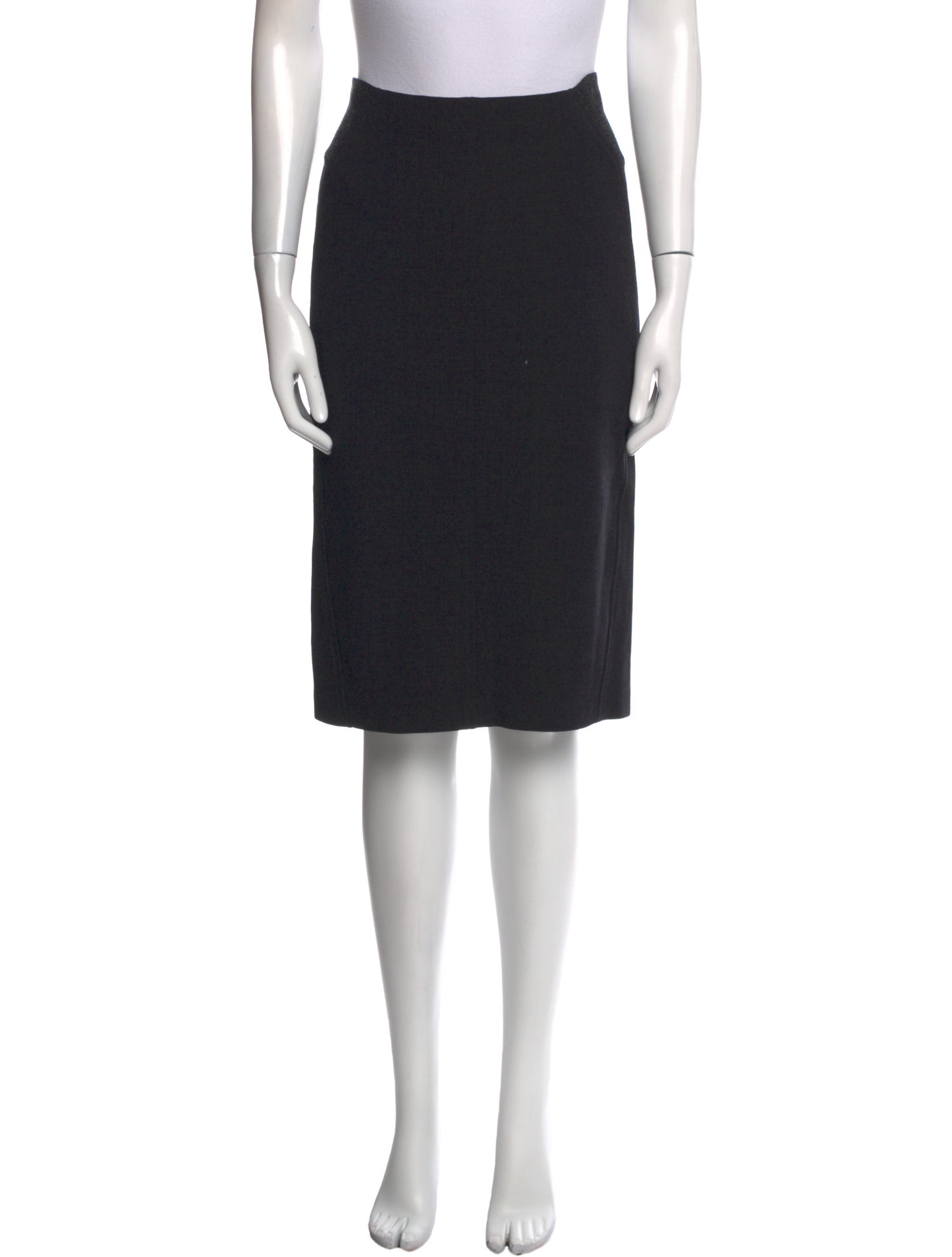 Brunello Cucinelli Virgin Wool Knee-Length Skirt