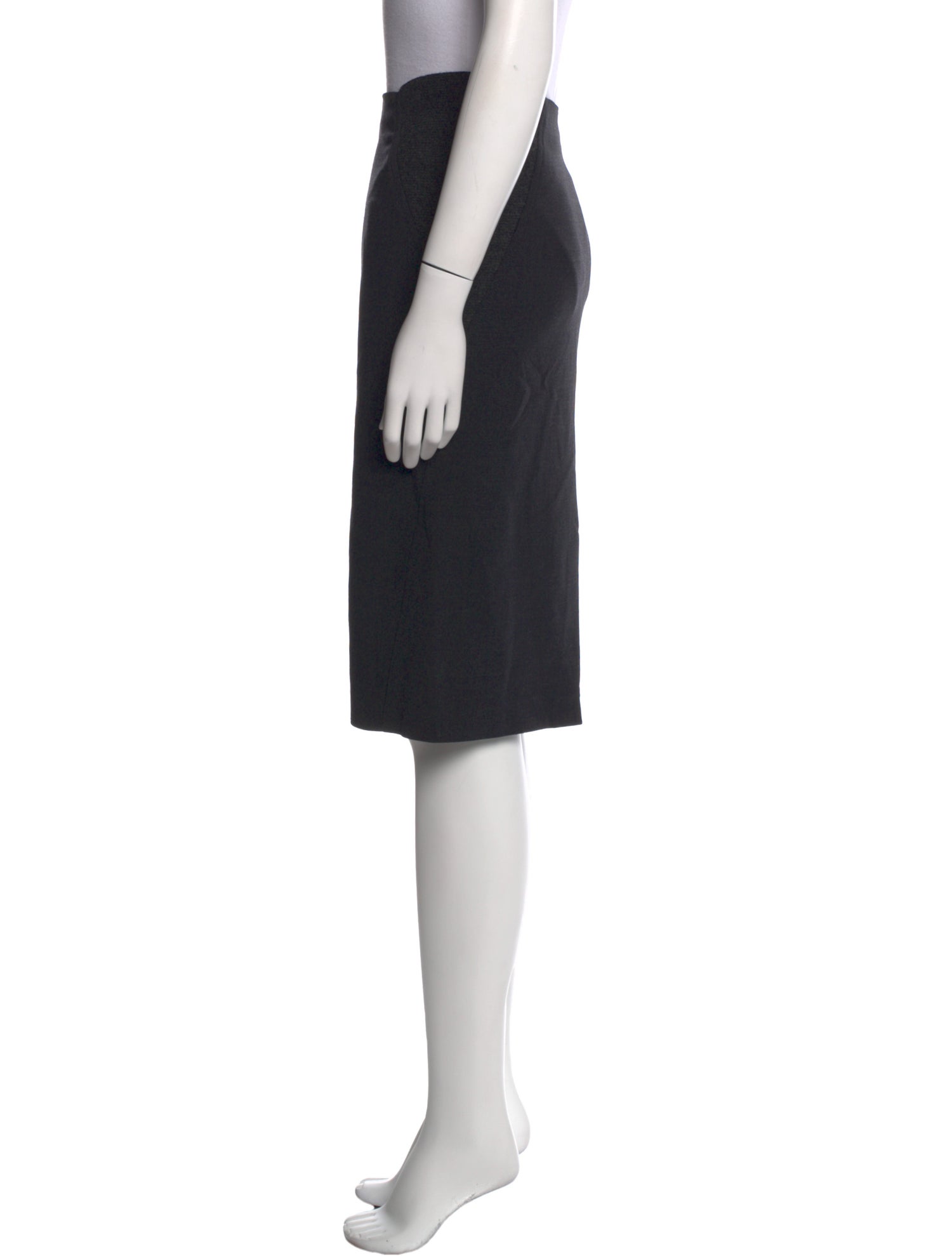 Brunello Cucinelli Virgin Wool Knee-Length Skirt