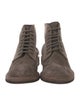 Brunello Cucinelli Suede Lace-Up Boots