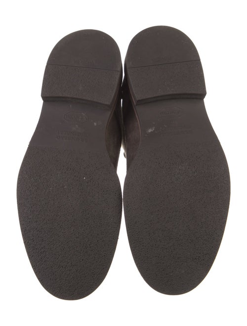 Brunello Cucinelli Suede Lace-Up Boots