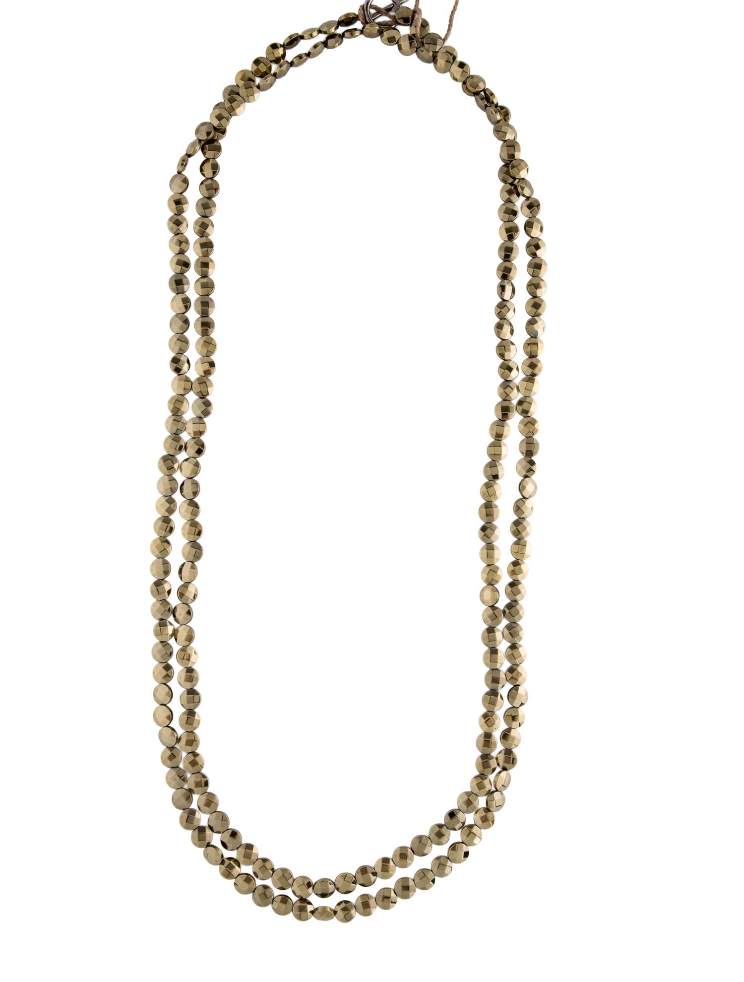 Brunello Cucinelli Long Bead Strand Necklace