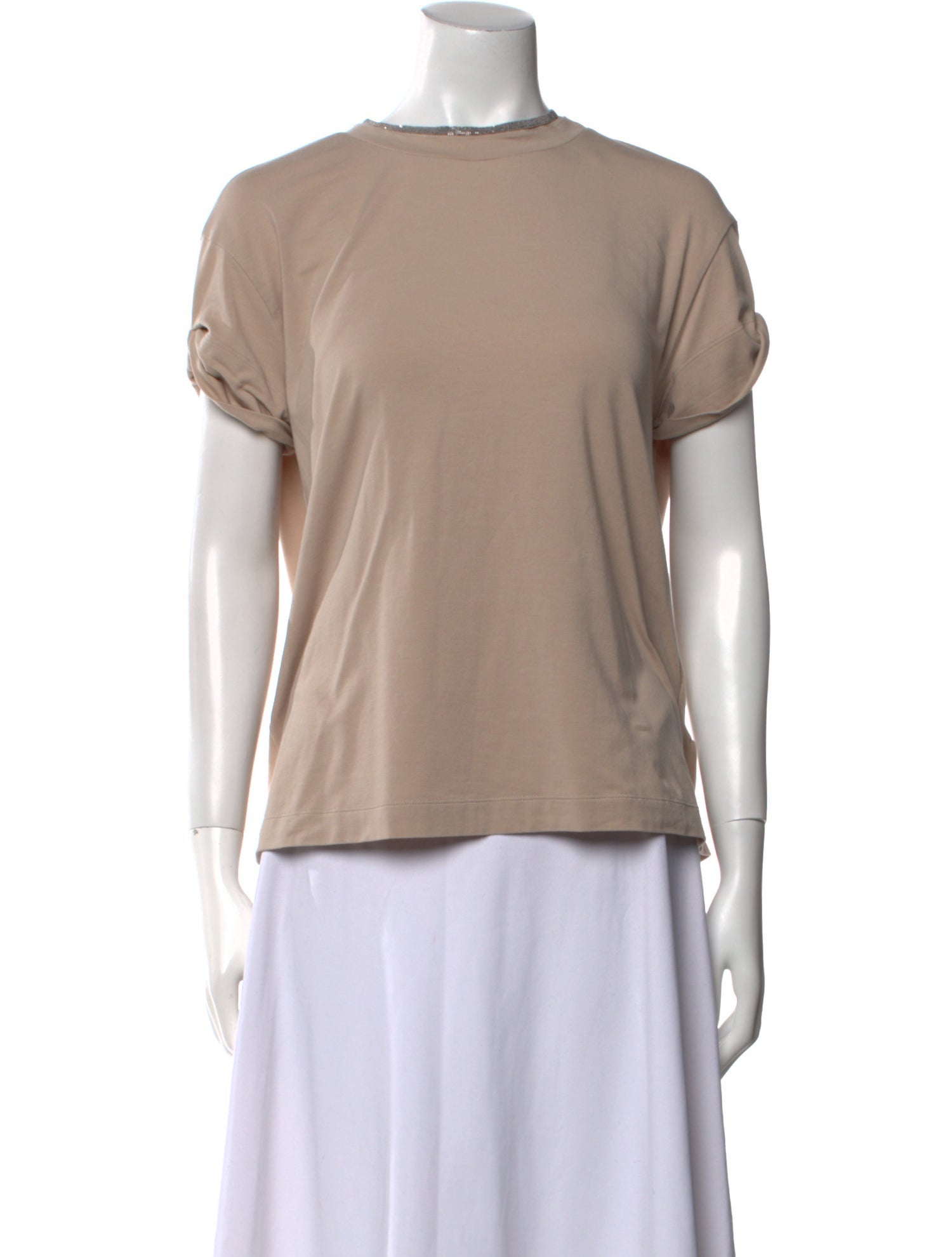 Brunello Cucinelli Crew Neck Short Sleeve T-Shirt