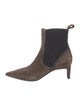 Brunello Cucinelli Monili Suede Chelsea Boots