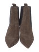 Brunello Cucinelli Monili Suede Chelsea Boots