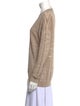 Brunello Cucinelli Linen V-Neck Sweater