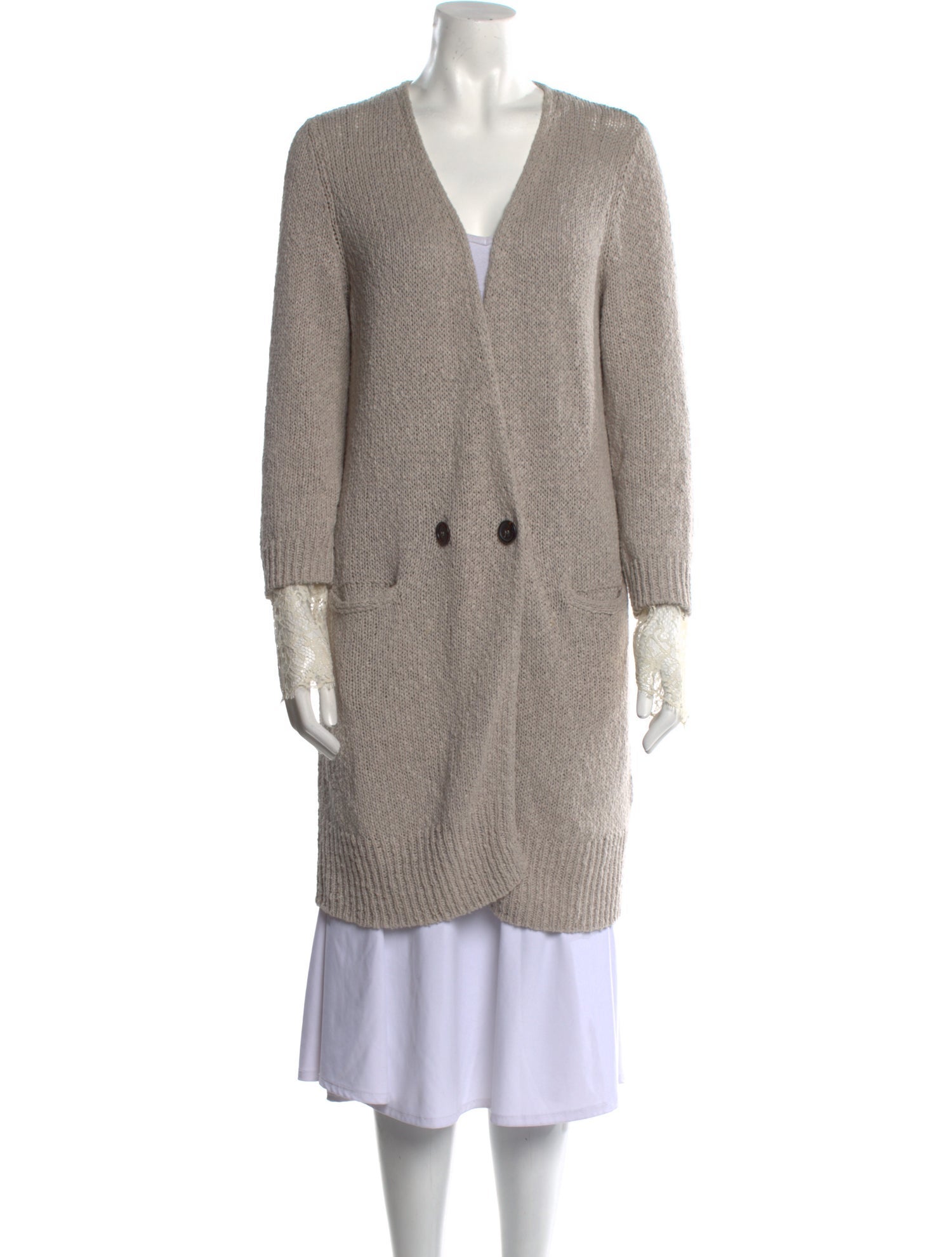 Brunello Cucinelli Plunge Neckline Sweater