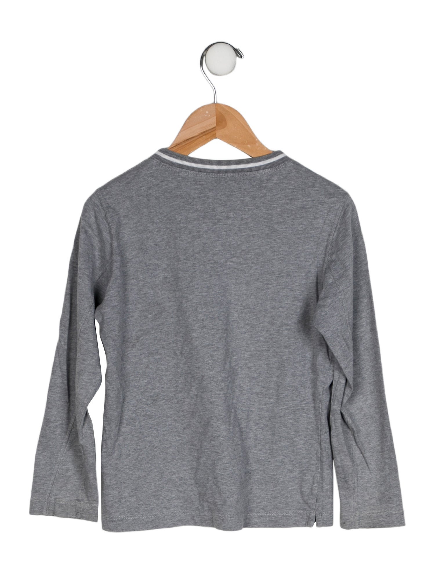 Brunello Cucinelli Embroidered Long Sleeve Top