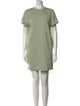 Brunello Cucinelli Crew Neck Mini Dress
