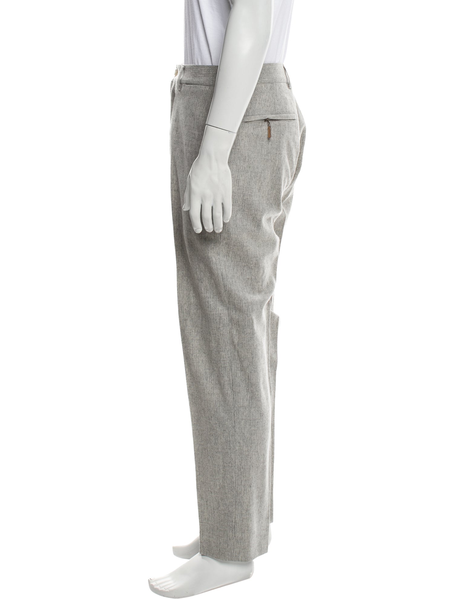 Brunello Cucinelli Virgin Wool Dress Pants