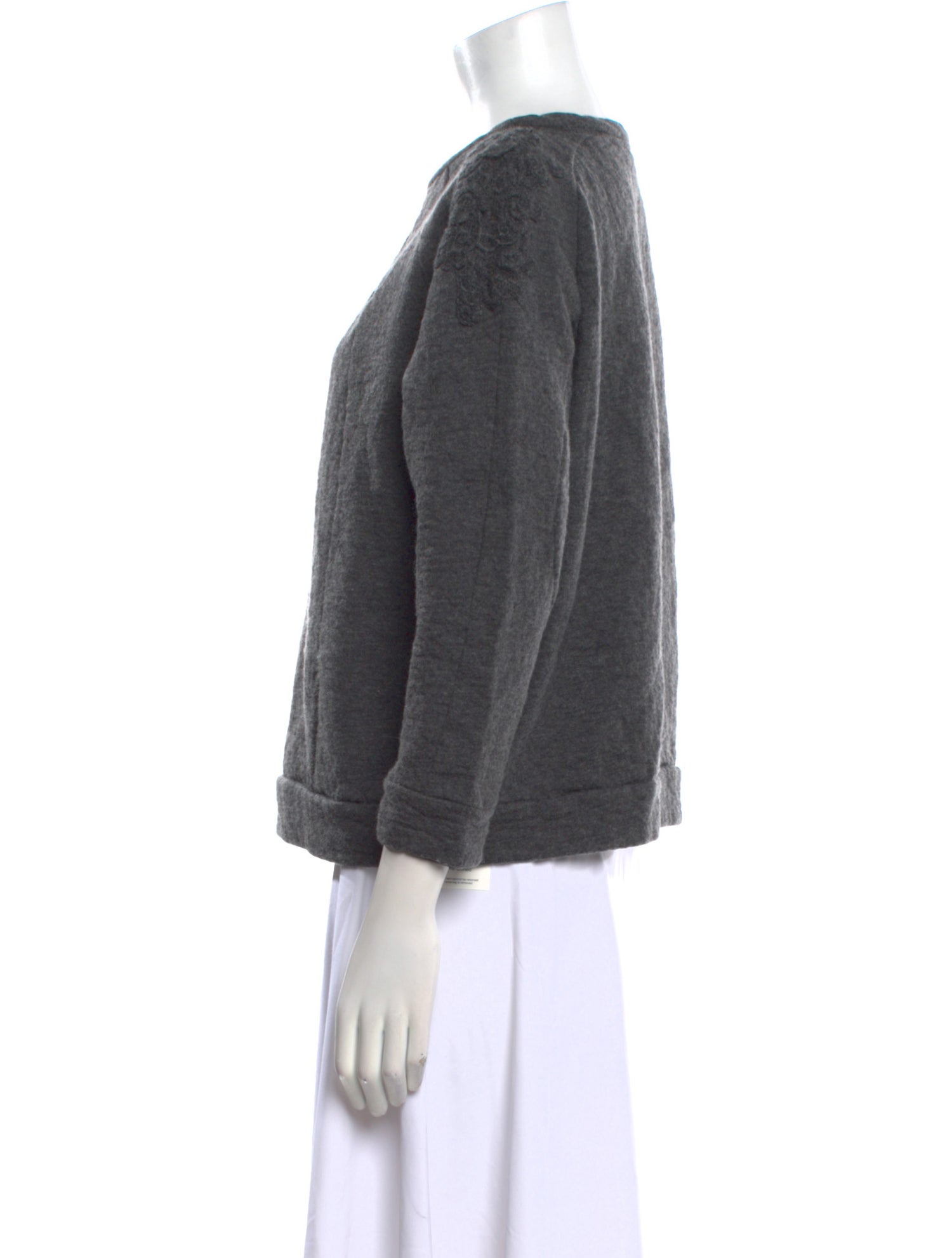 Brunello Cucinelli Virgin Wool Bateau Neckline Sweater
