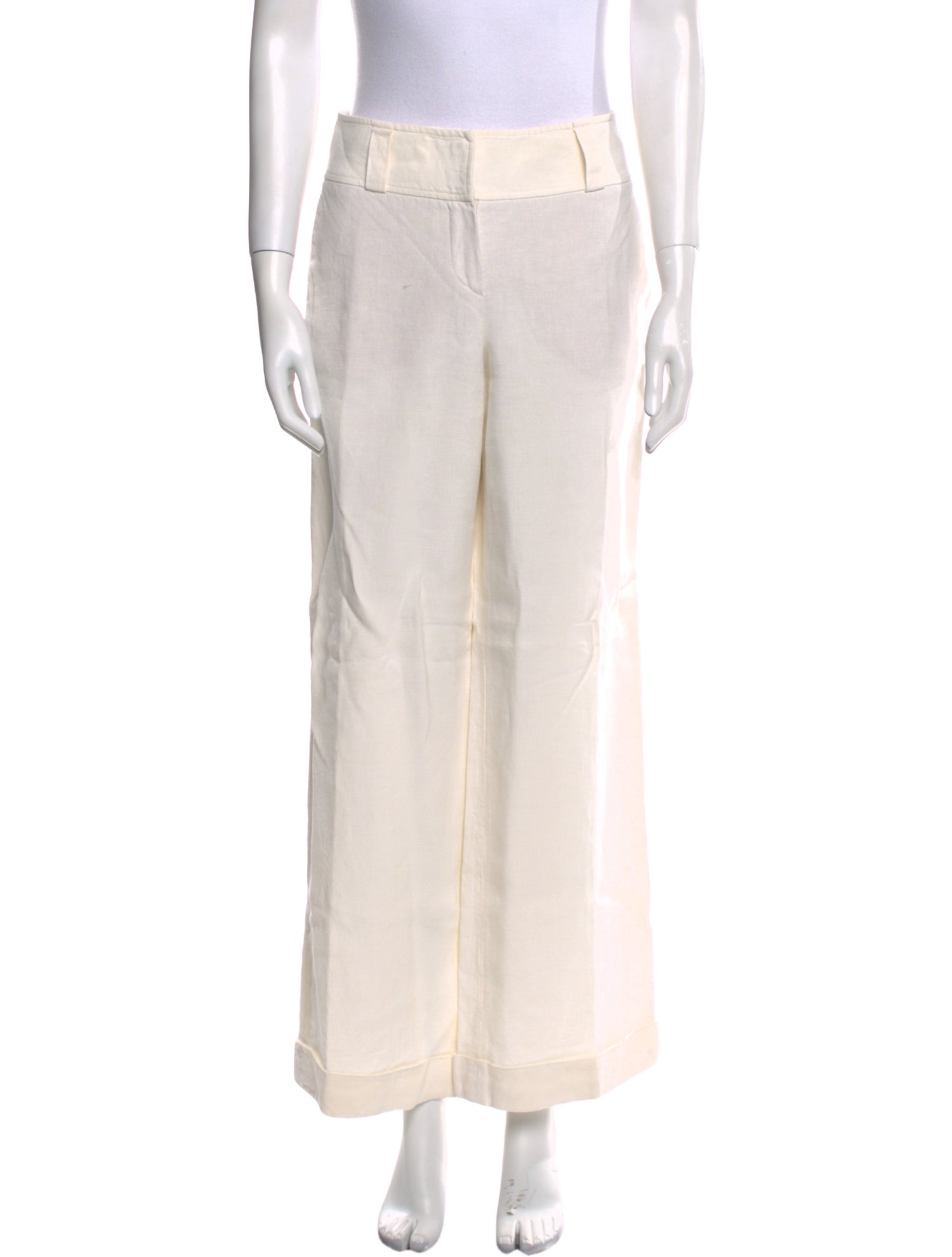 Brunello Cucinelli Hemp Wide Leg Pants