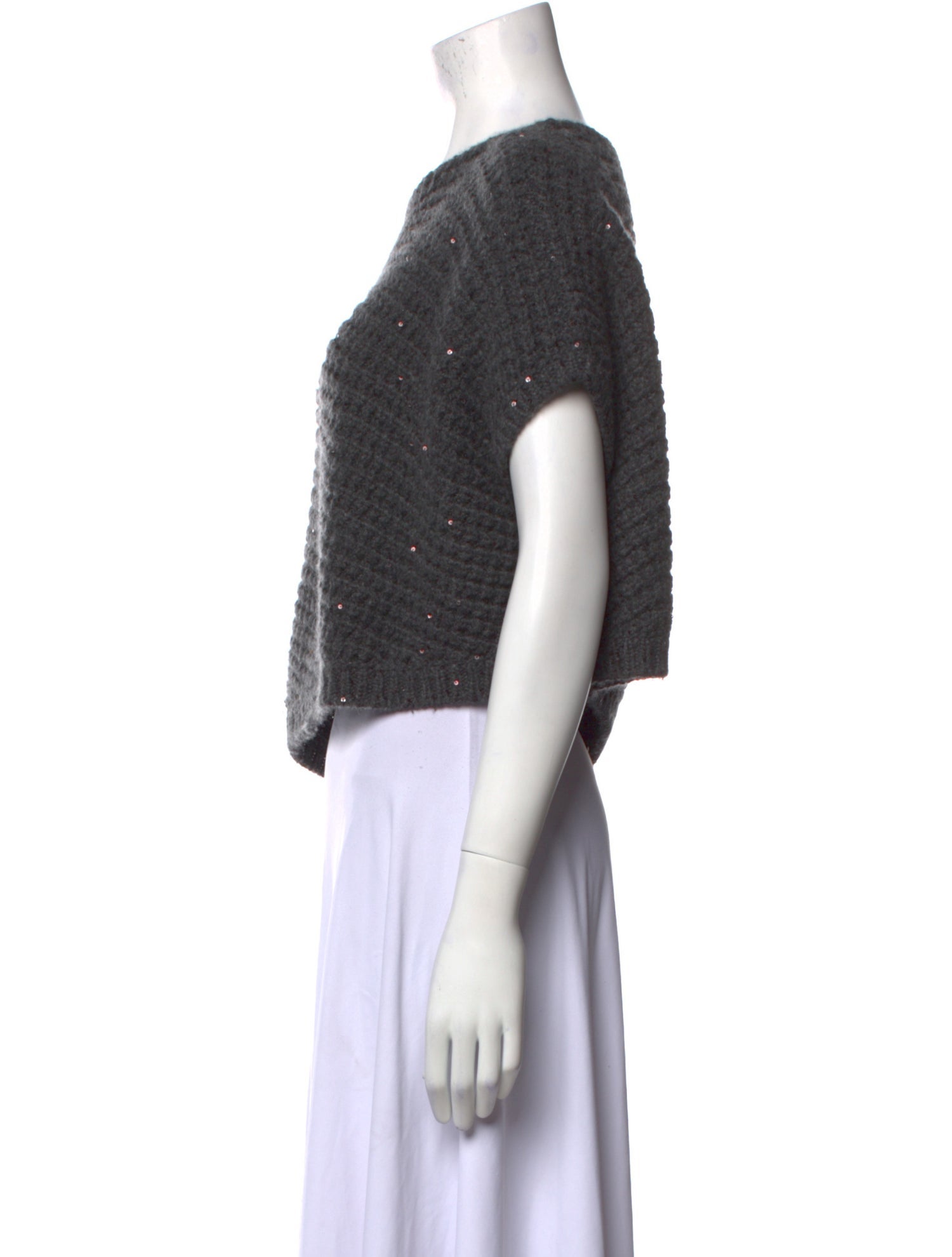 Brunello Cucinelli Cashmere Scoop Neck Sweater