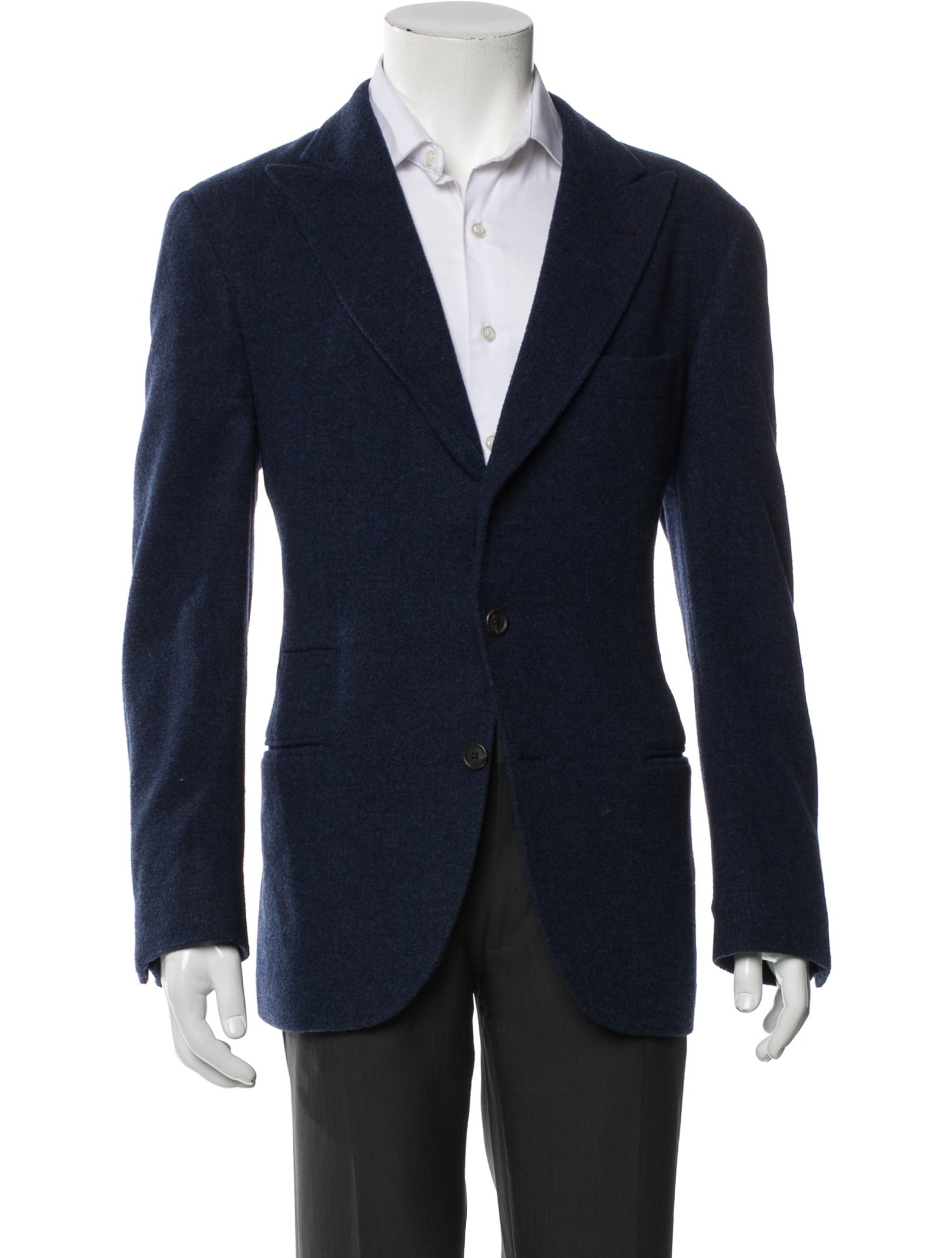 Brunello Cucinelli Wool Peacoat