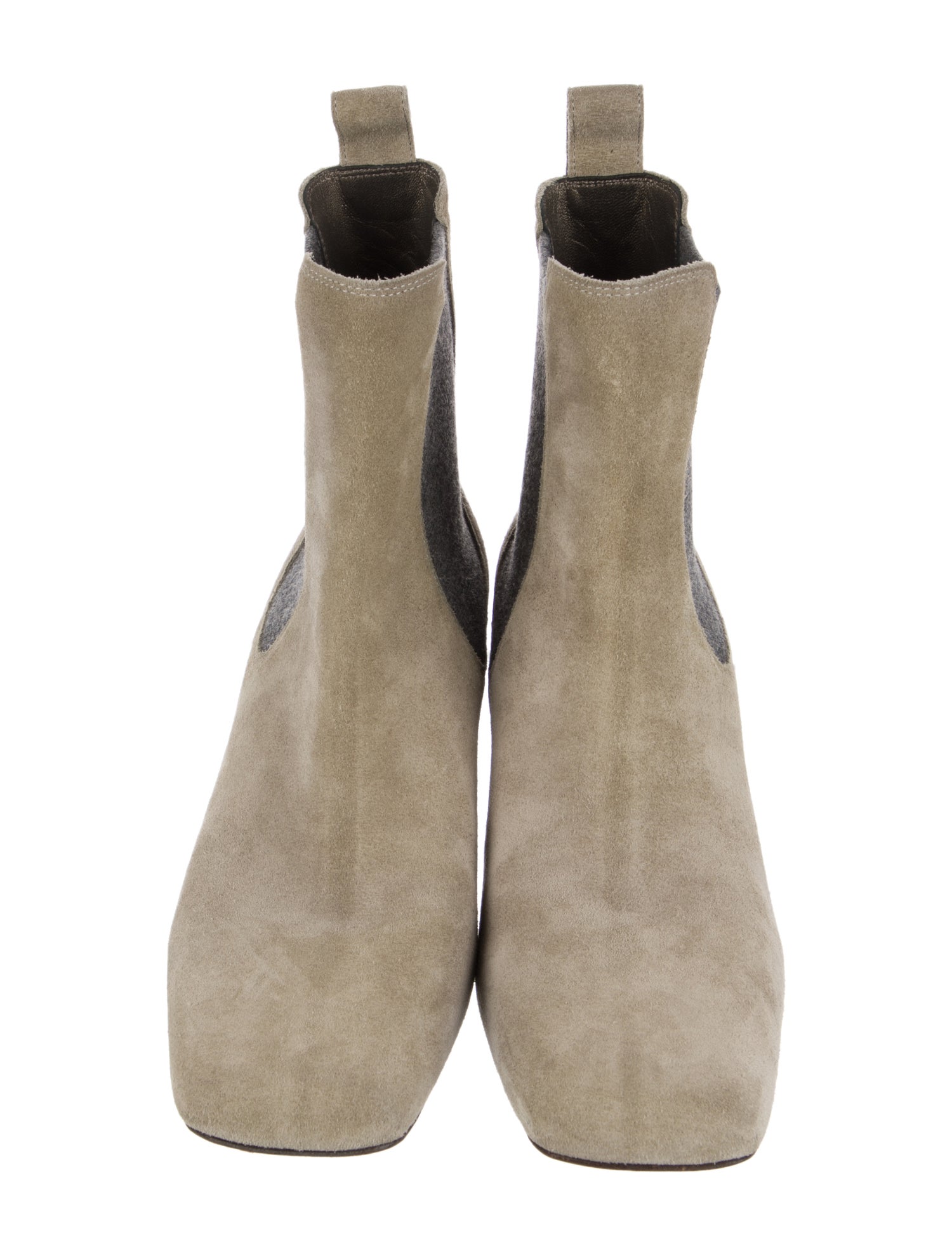 Brunello Cucinelli Monili Suede Chelsea Boots