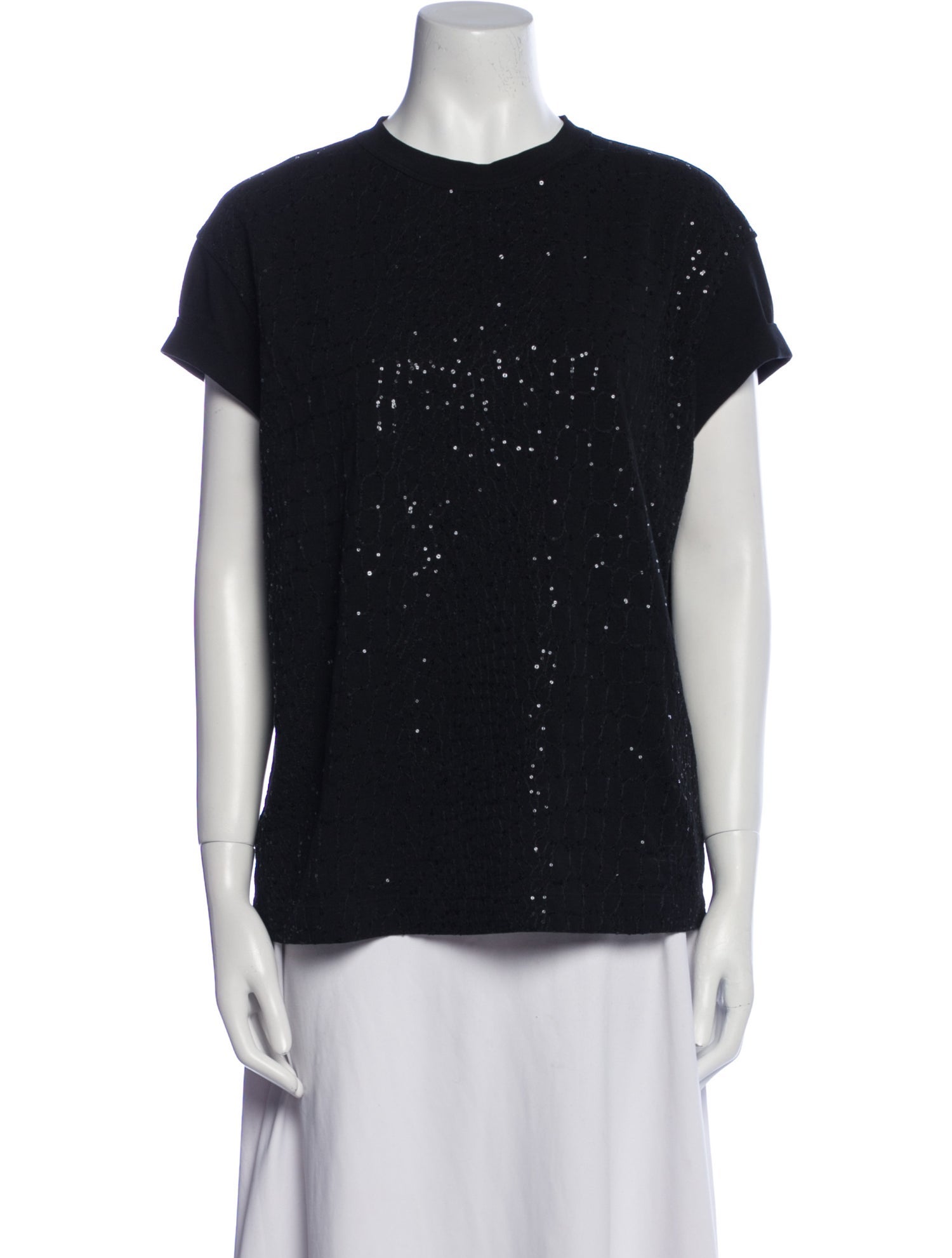 Brunello Cucinelli Crew Neck Short Sleeve T-Shirt