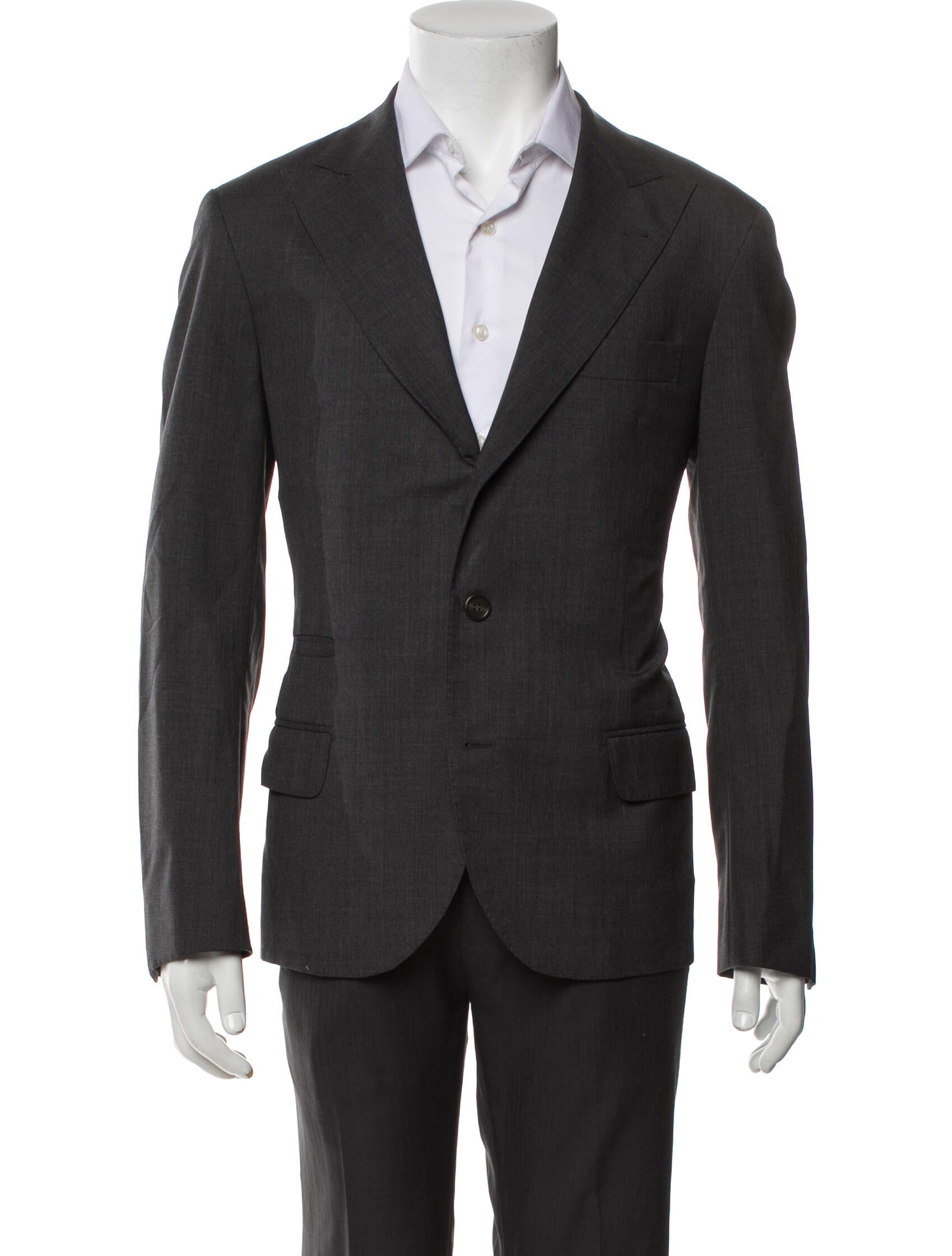 Brunello Cucinelli Wool Two-Piece Blazer