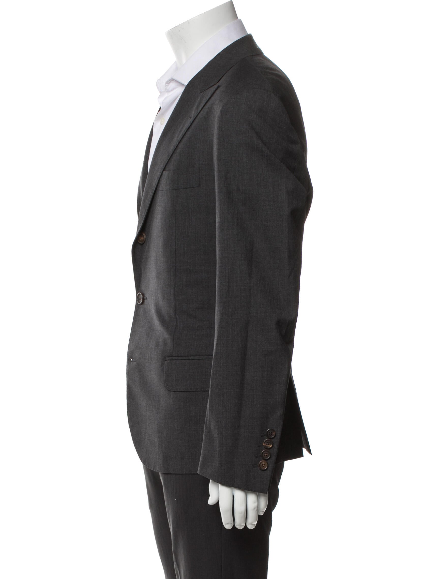 Brunello Cucinelli Wool Two-Piece Blazer