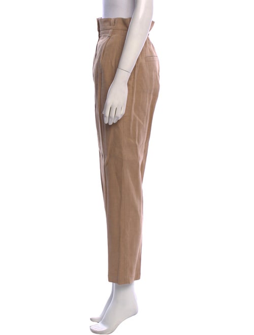 Brunello Cucinelli Linen Straight Leg Pants