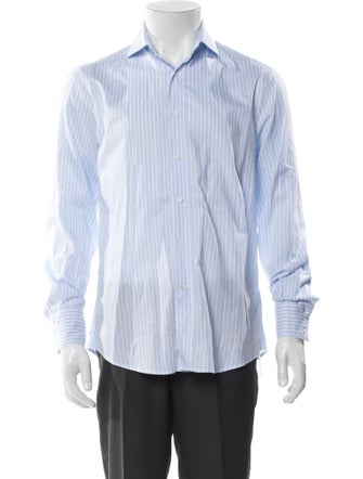 Brunello Cucinelli Monili Long Sleeve Dress Shirt