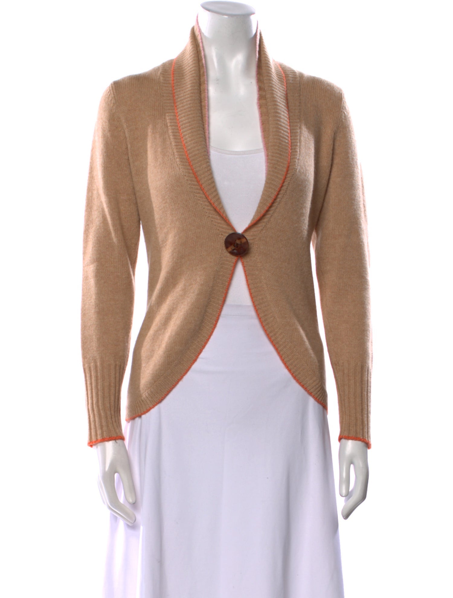 Brunello Cucinelli Cashmere Open Front Sweater