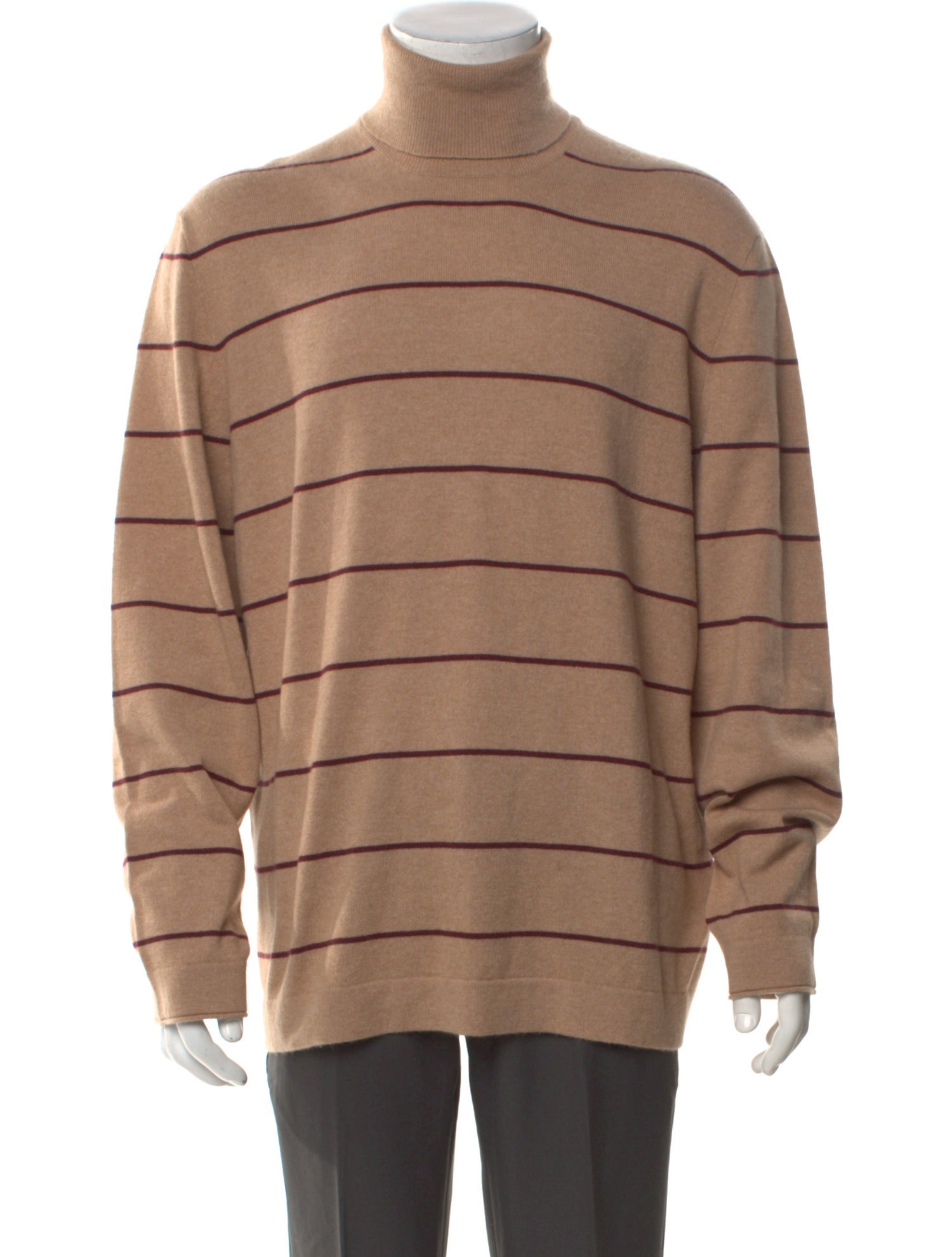 Brunello Cucinelli Cashmere Striped Pullover
