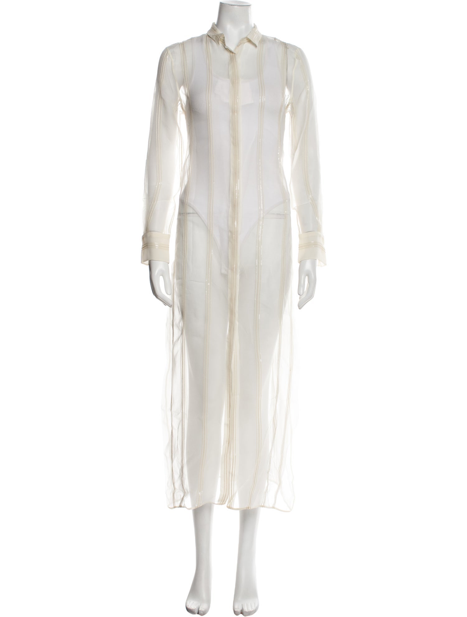 Brunello Cucinelli Silk Long Dress w/ Tags
