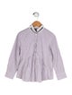 Brunello Cucinelli Girls' Button Up Shirt