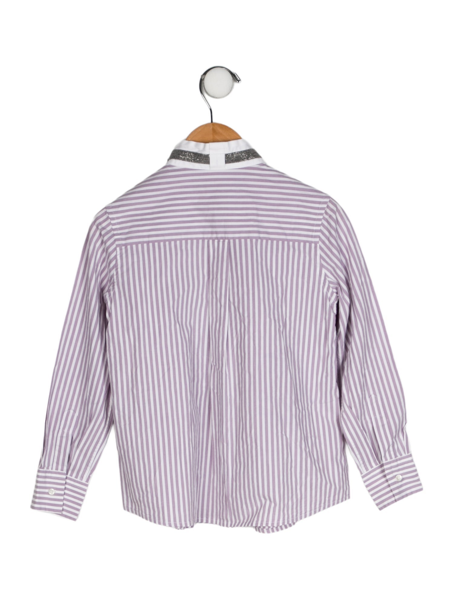 Brunello Cucinelli Girls' Button Up Shirt