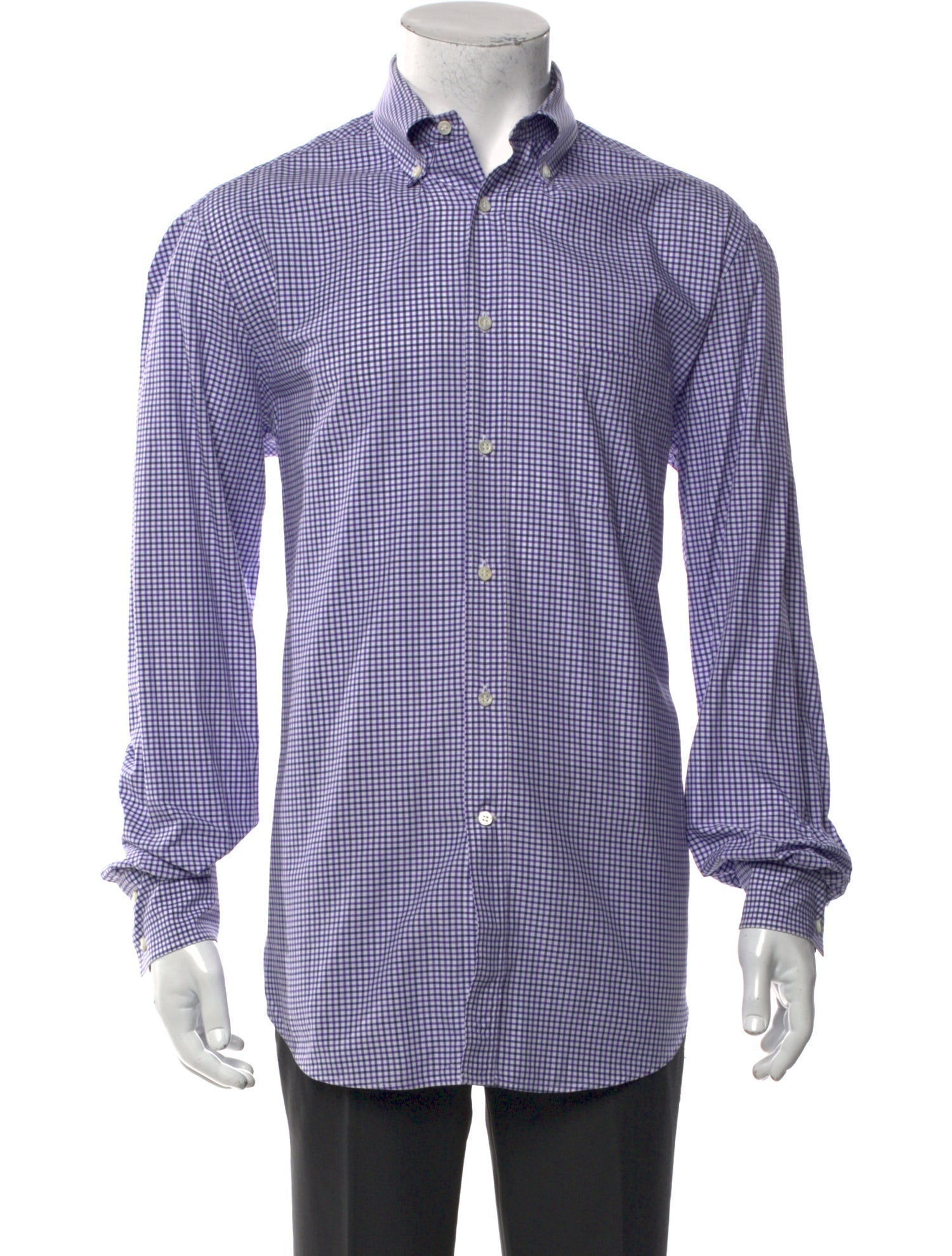 Brunello Cucinelli Monili Long Sleeve Dress Shirt